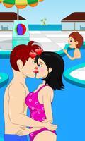 Casual Swimming Pool Kissing screenshot 2