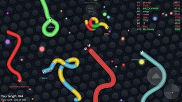 Space.IO Rolling Snake Affiche
