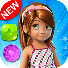 Candy Girl - Cute match 3 game APK Herunterladen