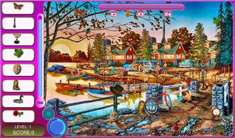 Family Vacation Hidden Object Affiche