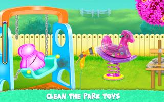 برنامه‌نما Childrens Park Garden Cleaning عکس از صفحه