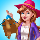 Boho Chic Spring Shopping icône