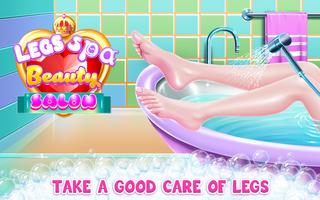 Poster Legs Spa Beauty Salon
