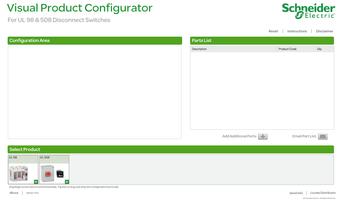 Disconnect Switch Configurator captura de pantalla 3