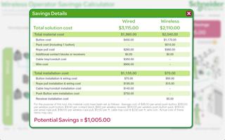 1 Schermata Wireless Savings Calculator