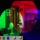 빛의 삼원색 조명 가상 실험 icône
