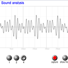 소리분석(진폭,진동수,파형)-과학실험 아이콘