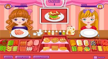 Sandwich Maker 2-Cooking Game Ekran Görüntüsü 1