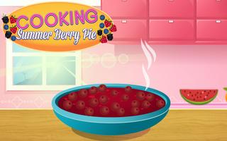Summer Berry Pie Cooking Cartaz