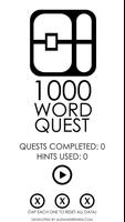 1000 Word Quest ポスター