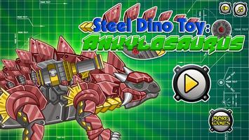 Steel Dino Toy ：Ankylosaurus Affiche