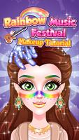 Rainbow Music Festival Makeup captura de pantalla 3