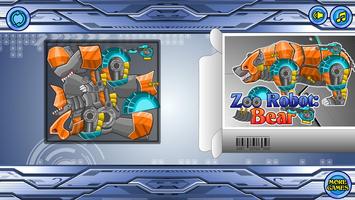 Zoo Robot：Bear imagem de tela 1