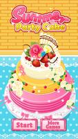 Summer Party Cake poster