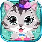 Cute Kitty - Pet Dressup Game Zeichen