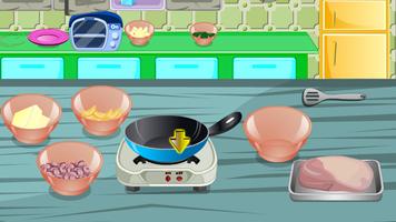 Girls Games cooking mushrooms capture d'écran 2