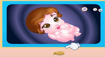 Pregnant Princess Baby Birth Games  new born babie capture d'écran 3