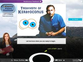 Keratoconus by Khanna Vision poster