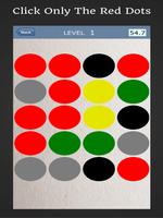 Red Dots: Click Only Red Dots capture d'écran 2