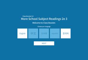 More School Subject Readings 2nd3 poster