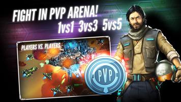 Pocket Starships - PvP Arena:  تصوير الشاشة 1