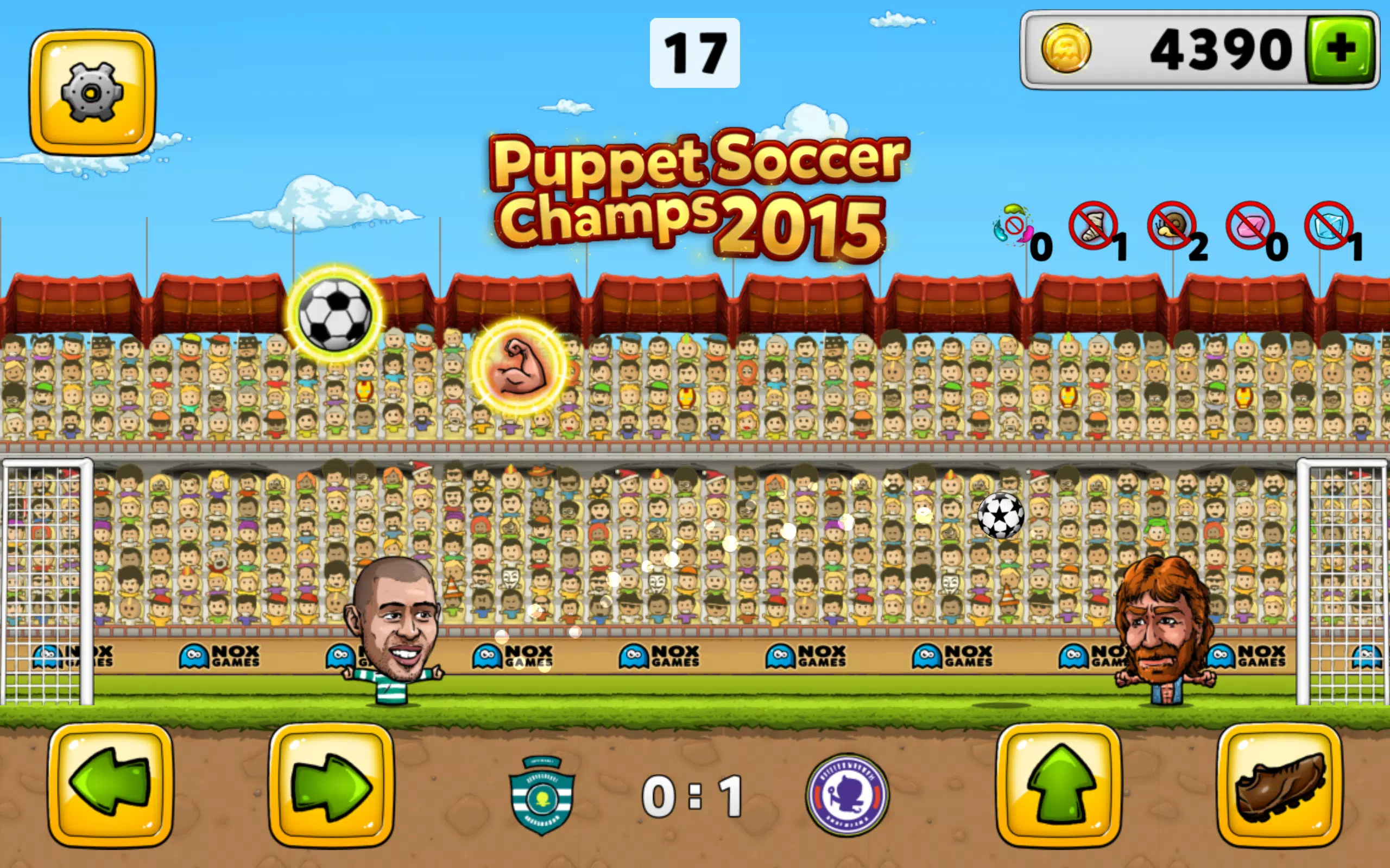 Puppet Soccer Champions - Football League of the big head