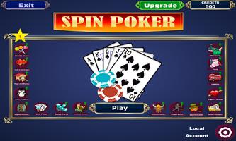 Spin Poker Slots Affiche