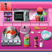 Vegetarian chili cooking game for Rich Girls captura de pantalla 1