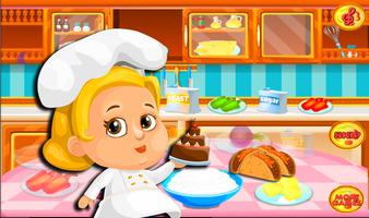 Super MAMA CHEF Cooking Games captura de pantalla 1