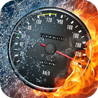 Supercars: speedometer and sounds icon