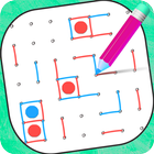 Free Dots and Boxes  - Squares  - Link Dots ícone