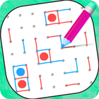 Free Dots and Boxes  - Squares  - Link Dots أيقونة