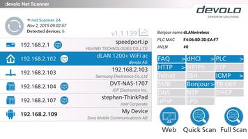 devolo NetScanner syot layar 1