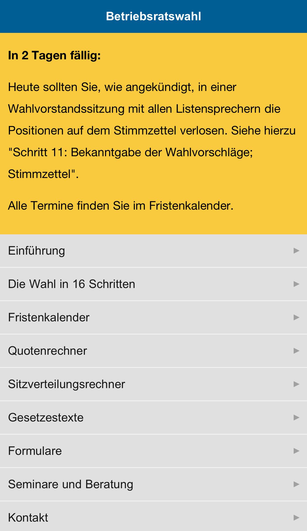 Betriebsratswahl For Android Apk Download