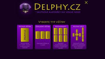 Delphy.cz - tarot online Cartaz