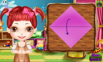 Princess Fold Paper Crane-Girl screenshot 1