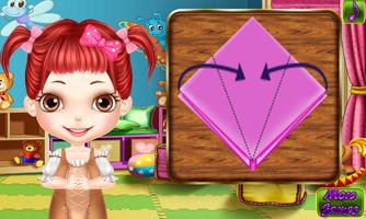 Princess Fold Paper Crane-Girl screenshot 2