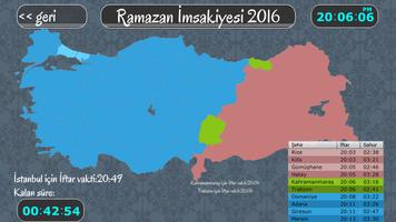 Mobil İmsakiye 2016 screenshot 2