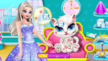 Doctor & Clean up Cat - Angela syot layar 2