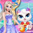 Princesa Angela Limpiar Gato 2 icono