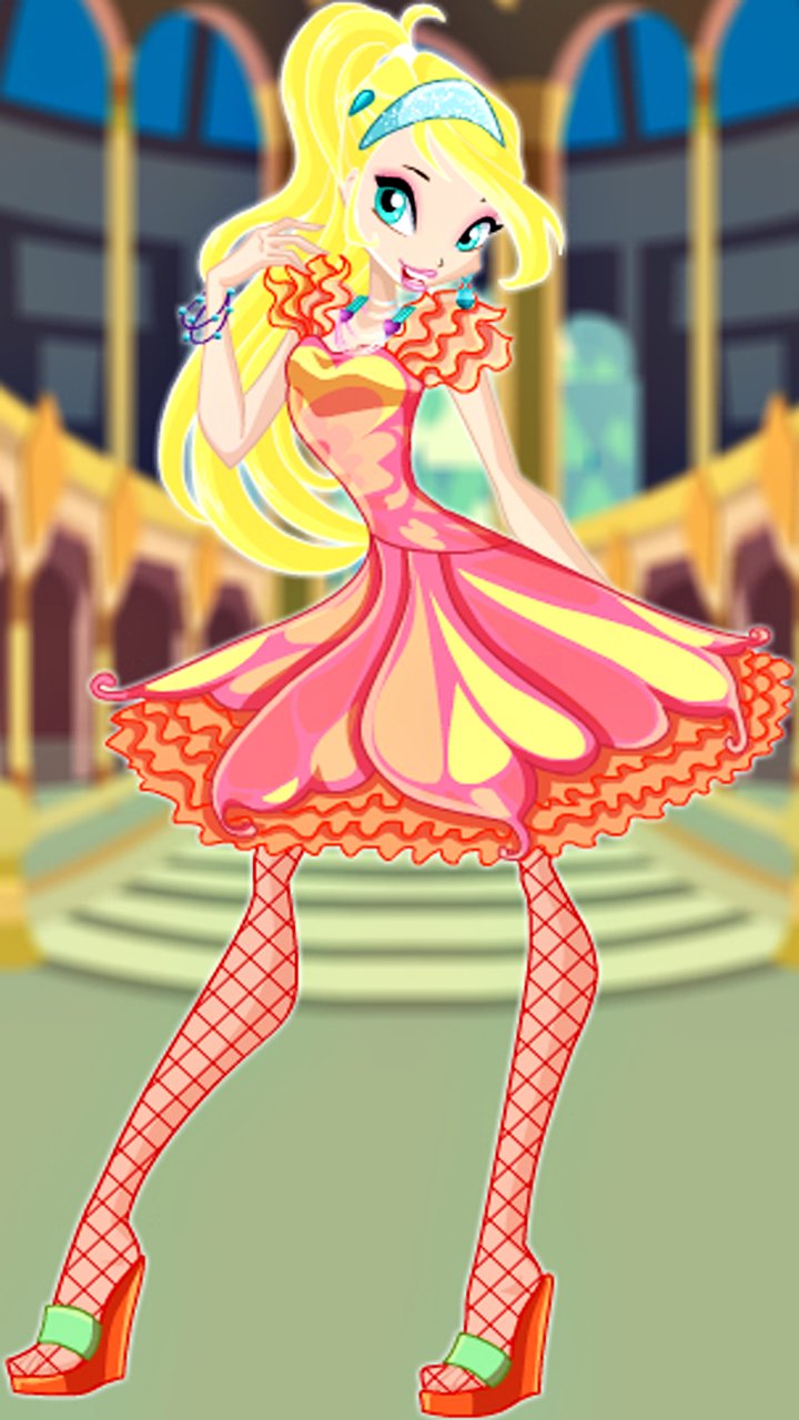 Скачать Dress Up Bloom Winx APK для Android