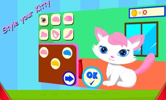 Cute Kitty Dress Up Play स्क्रीनशॉट 1