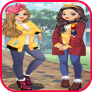 sisters dress up game APK