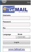 Secure mail - LatMAIL Cartaz