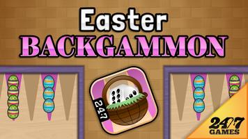 Poster Easter Backgammon