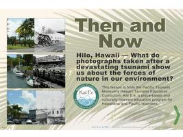 Tsunami Then and Now Affiche