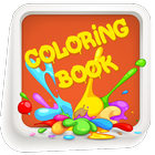 Coloring Book - Cartoon icono