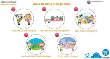 Mels Reading (Non-phonics) imagem de tela 1