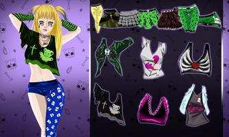 Emo Girl Dress Up Games screenshot 2