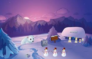 Trapped Polar Bear Escape imagem de tela 3